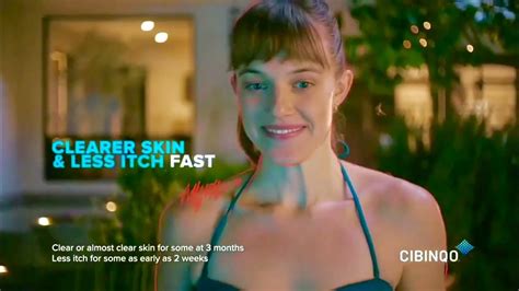 That ad looked as if Pfizer had left a generic screen saver on and featured no actors, no animated characters and no environment. . Cibinqo commercial actors